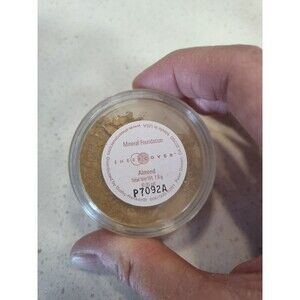 Sheer Cover Almond Mineral Foundation Powder SPF 15 SEALED NEW 1.5g (0.05oz)